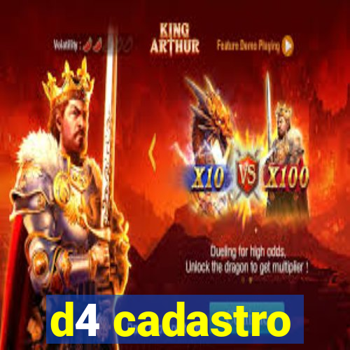 d4 cadastro